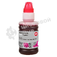 Чернила Cactus CS-GI40M пурпурный 70мл для Canon Pixma G5040/G6040/GM2040