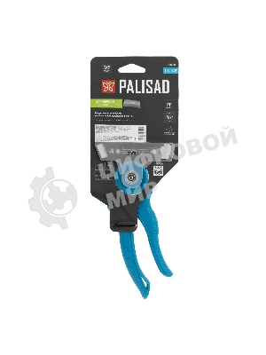 Секатор цветочный Palisad LUXE 215 мм, регулировка захвата, пластиковые рукоятки