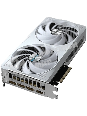 Видеокарта Gigabyte GeForce RTX 5060 Ti Eagle OC Ice, NVIDIA RTX 5060 Ti, 8 ГБ GDDR7, 128 бит, PCI-e 5.0, 1xHDMI, 3xDP, 2617 МГц