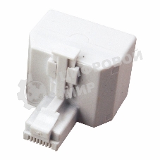 Компьютерный двойник Rexant RJ-45(8P-8C) (штекер - 2 гнезда)