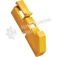 Изолятор на DIN-рейку жел. IEK YIS21