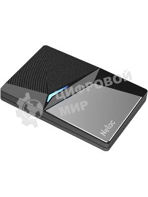 Внешний SSD Netac Z7S, 240 Gb, USB 3.2 Gen 2 Type-C, R/W 550/480, черный