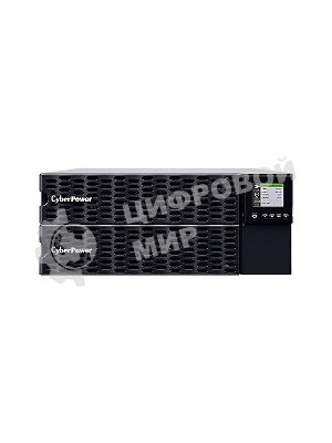 Источник бесперебойного питания UPS CyberPower OL8KERTHD Online 8000VA/8000W USB/RS-232/Dry/EPO/SNMPslot/BM/ENV/RJ11/45/ВБМ (6 IEC С13, 1 IEC C19, terminal)