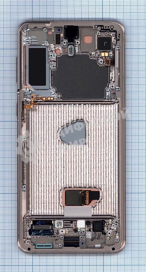 Дисплей в сборе для Samsung Galaxy S21+ 5G SM-G996B/DS черный