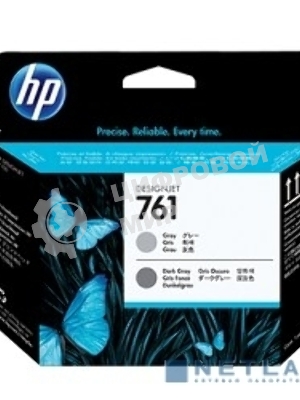 Картридж струйный HP 761 CH647A темно-серый/серый печатающая головка для HP DJ T7100