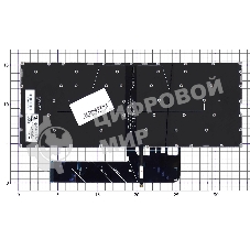 Клавиатура для ноутбука Lenovo Ideapad 530S-14ARR серебристая