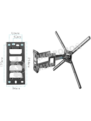Кронштейн для телевизора Kromax CORBEL-12, 32