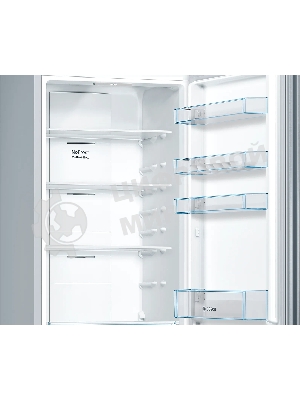 Холодильник Bosch KGN39UL30U серебристый металлик двухкамерный 279/87л морозилка снизу, No Frost