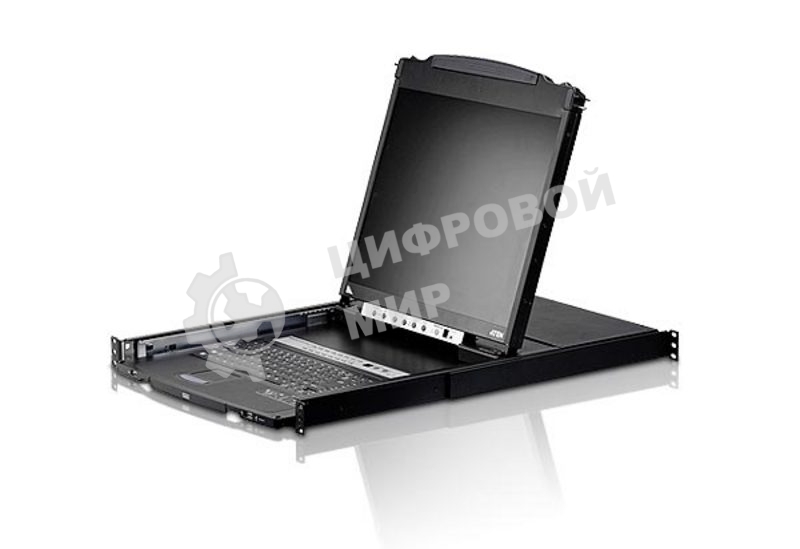 Kvm консоль ATEN 8P Dual RAIL LCD KVMP SWITCH 19INCH (CL5808NR)