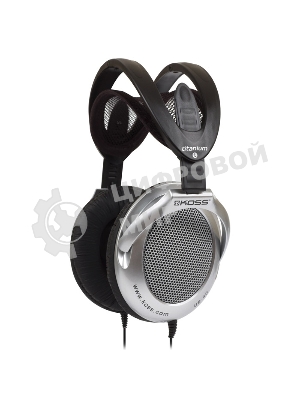 Проводные наушники Koss UR40 черный, полноразмерные, jack 3.5 мм, складная конструкция