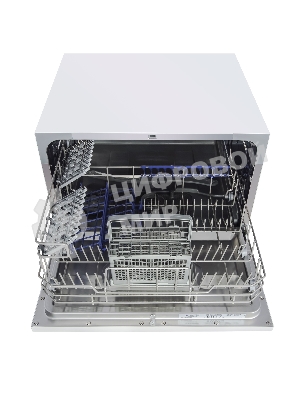 Посудомоечная машина Maunfeld MLP 06S, белый, 55 см, 6 компл., 49 дБ, класс A+
