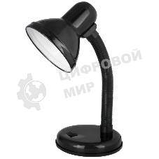 Светильник UF-301P С02 настол. 230В 60Вт черный Ultraflash 12368