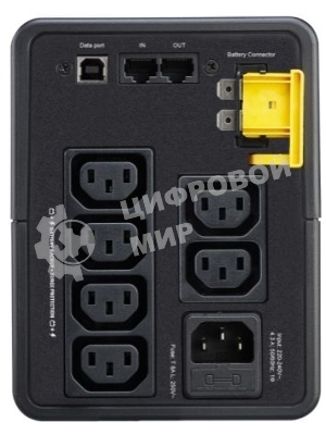 Источник бесперебойного питания APC Back-UPS BX950MI 520Вт 950ВА черный