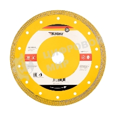 Диск алмазный отрезной Kranz ультратонкий 200x22.2/25,4мм