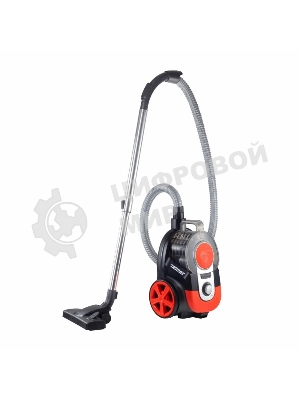 Пылесос Zelmer 81205158T черный/красный, 800 Вт, уборка сухая, пылесборник контейнер 2 л