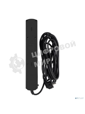 Сетевой фильтр Ippon BK-6-EU-5-10-B 5 м, 6 розеток, черный, коробка