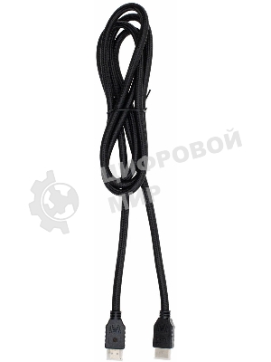 Кабель аудио-видео Cactus CS-HDMI.2-1.8 HDMI (m)/HDMI (m) 1.8м. позолоченные контакты черный