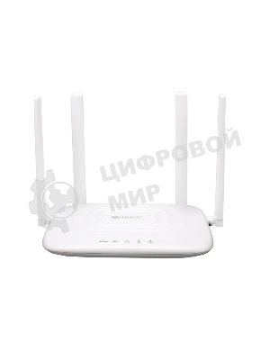 Беспроводной двухдиапазонный маршрутизатор AC1200, 1x100Base-TX WAN, 3x100Base-TX LAN, 4 внешние антенны 5 dBi