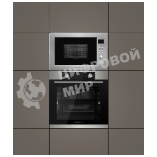 Встраиваемый духовой шкаф Kuppersberg HF 608 BX 80 л, High-Tech, 6 режимов, паровая очистка, черный, нерж. сталь