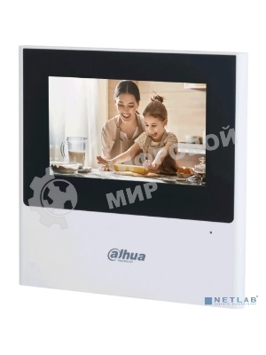 Видеодомофон DAHUA DHI-VTH2611L-WP, Dahua Wi-Fi Indoor Monitor