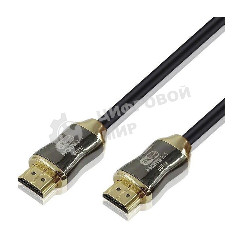Кабель HDMI 19M/M,ver. 2.1, 8K@60 Hz 1.5m метал разъемы, нейлоновая оплетка Telecom TCG300-1.5M Кабель HDMI 19M/M,ver. 2.1, 8K@60 Hz 1.5m метал разъемы, нейлоновая оплетка Telecom