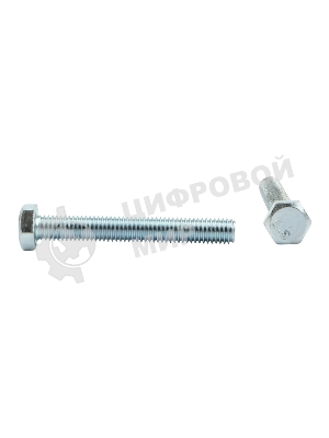 Болт шестигранный Kranz DIN 933, 8х60, короб (20 шт./уп.)