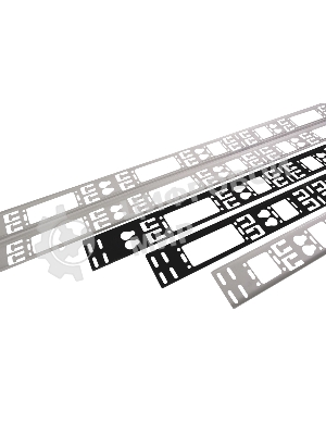 Вертикальный кабельный органайзер в шкаф, ширина 75 мм 42U (ВКО-М-42.75) ЦМО