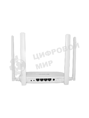 Беспроводной двухдиапазонный маршрутизатор AC1200, 1x100Base-TX WAN, 3x100Base-TX LAN, 4 внешние антенны 5 dBi