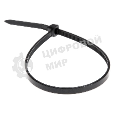 Хомут-стяжка кабельная нейлоновая Rexant 350 x4,8 мм, черная, упаковка 100 шт.