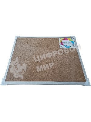Доска пробковая Silwerhof 45x60см алюминиевая рама
