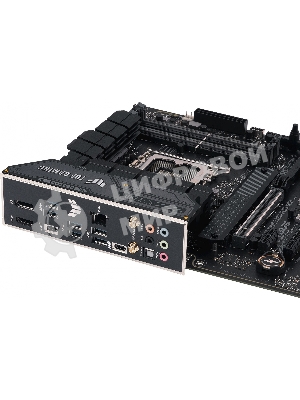 Материнская плата ASUS TUF GAMING Z790-PLUS WIFI, LGA 1700, Intel Z790, 4xDDR5, 4xSATA, 4xM.2, 1xPCIe 5.0 x16, 1xPCIe 4.0 x4, 2xUSB-A 3.2 Gen 2, 4xUSB-A 3.2 Gen 1, 1xUSB-C 3.2 Gen 2, 1xUSB-C 3.2 Gen 2x2, 1x2.5Gb LAN, 5x3.5 мм, 7.1, Standard-ATX
