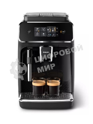 Кофемашина автоматическая Philips EP2224/10 черный, исп. кофе - молотый/зерновой, 1.8 л, 1500 Вт, 15 Бар.