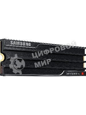 Накопитель SSD 2Tb Samsung 9100 PRO, M.2, PCI-E 5.0 x4, TLC 3D NAND R/W - 14700 (14800)/13400 (13300) Mb/s с радиатором