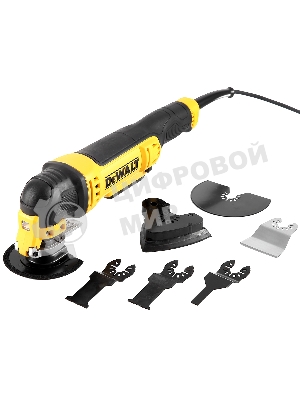 Многофункциональный инструмент DeWalt DWE315KT 300Вт желтый/черный