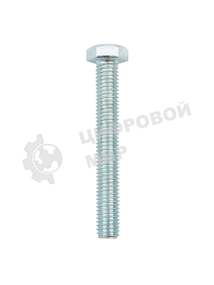 Болт шестигранный Kranz DIN 933, 8х60, короб (20 шт./уп.)