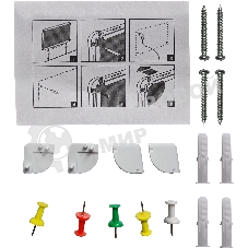 Доска пробковая Silwerhof 45x60см алюминиевая рама
