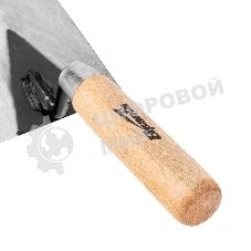 Кельма отделочника стальная Sparta 160 мм, деревянная ручка