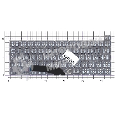 Клавиатура для ноутбука Apple MacBook Pro 13 Retina A2251 Mid 2020 Г-образный Enter