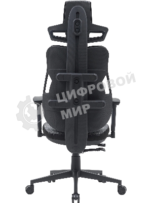 Кресло Cactus CS-CHR-DUO-GYBK серый, экокожа