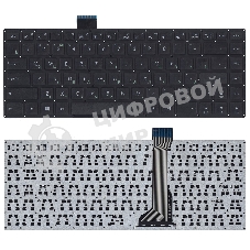 Клавиатура для ноутбука Asus E402 черная