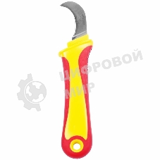 Нож монтажника Rexant нержавеющая сталь, изогнутое лезвие