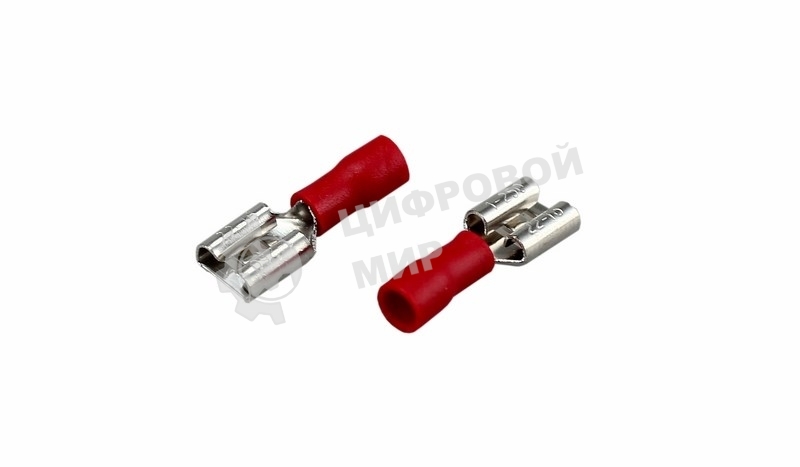 Клемма плоская Rexant изолированная гнездо 7.4 мм 0.5-1.5 мм² (РПи-м 1.5-(6.3)/РПИм 1,25-250)