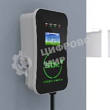 Зарядная станция S'OK Green Energy M3W Series Wallbox EV Charger SM3W10732542-0, 1-фаза, 7кВт (32А/220В), ocpp 1.6j, ip54