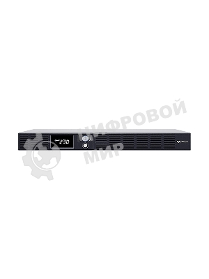Источник бесперебойного питания CyberPower Line-Interactive OR1000ELCDRM1U 1000VA/600W С13(4+2)