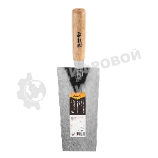 Кельма отделочника стальная Sparta 160 мм, деревянная ручка