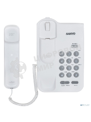 Телефон проводной SANYO RA-S108W белый