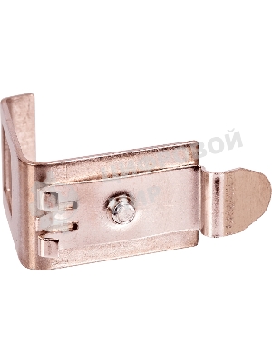 Рамка на DIN-рейку для установки модуля типа Keystone, металлическая Lanmaster