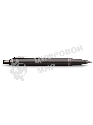 Ручка шариковая Parker IM Monochrome K328 (CW2172961) Gun Metal, M, синие чернила, подарочная коробка
