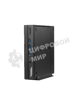 Компьютер MSI Pro DP10 12M Mini Core i7-1360P (2.2GHz), 32Gb(16*2) DDR4 SO-DIMM, 1TB SSD M.2, Intel UHD Graphics, noDVD, WiFi, BT, 120W, VESA, VGA, noOS, 1y war-ty, черный