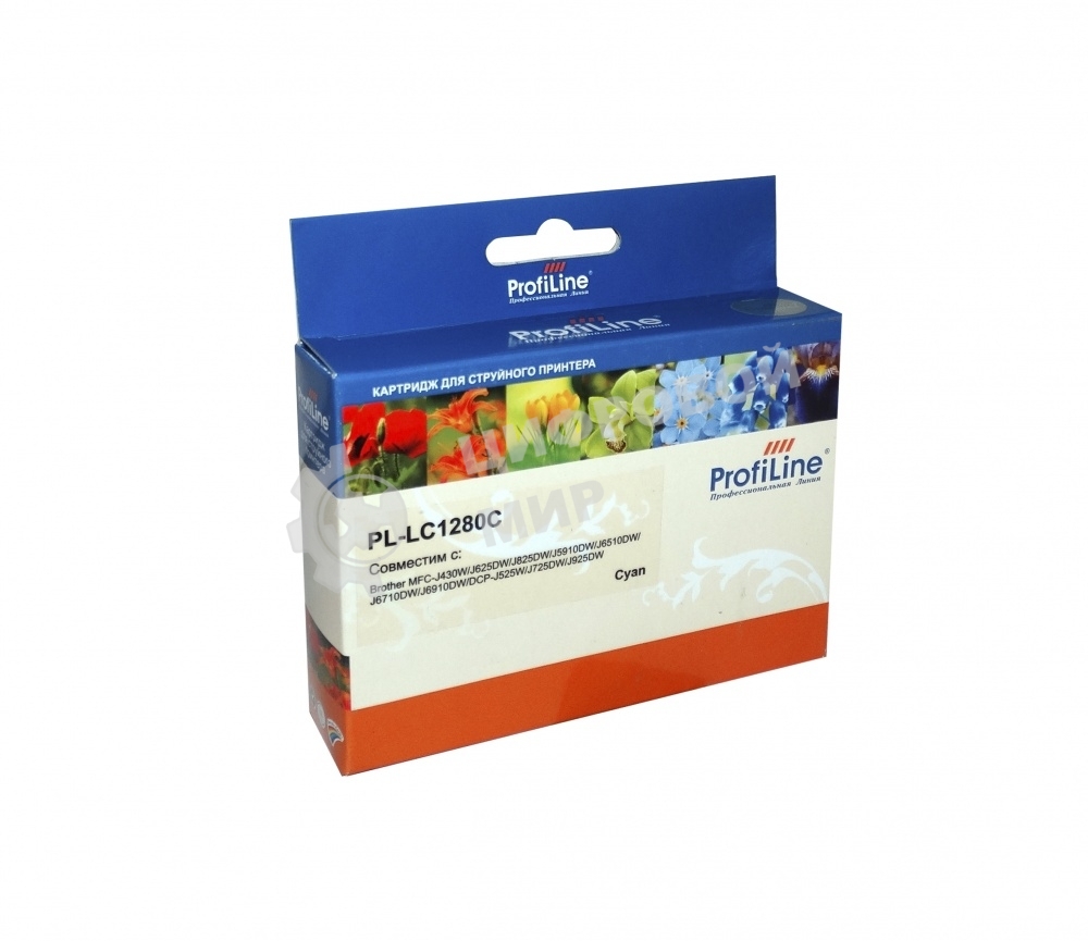 Картридж струйный для принтеров Brother PL-LC1280C MFC-J6510DW/6710DW/6910DW Cyan водн ProfiLine